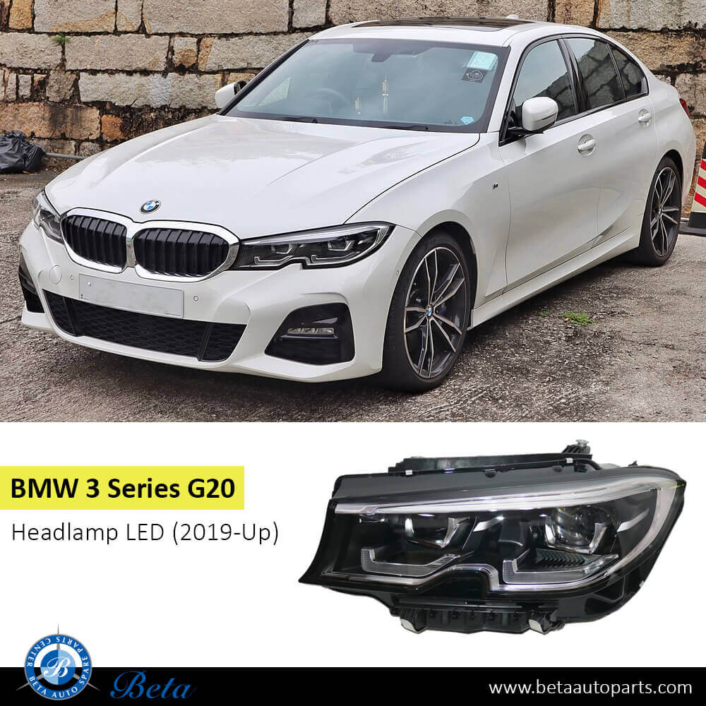 BMW 3 Series G20 (2019-2022), Headlamp Adaptive LED (Left), China, 63118496155 BMW 3 Series G20 (2019-2022), Headlamp Adaptive LED (Left), China, 63118496155